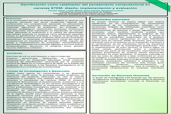 Gamificación como Catalizador del Pensamiento Computacional